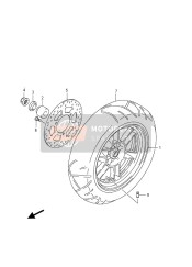 Rueda trasera (UH125Z P19)